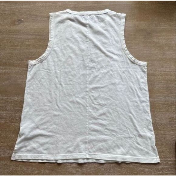 MATE the Label The Roxy Cropped Tee Somebody’s Darling in Bone Size M - Picture 6 of 6